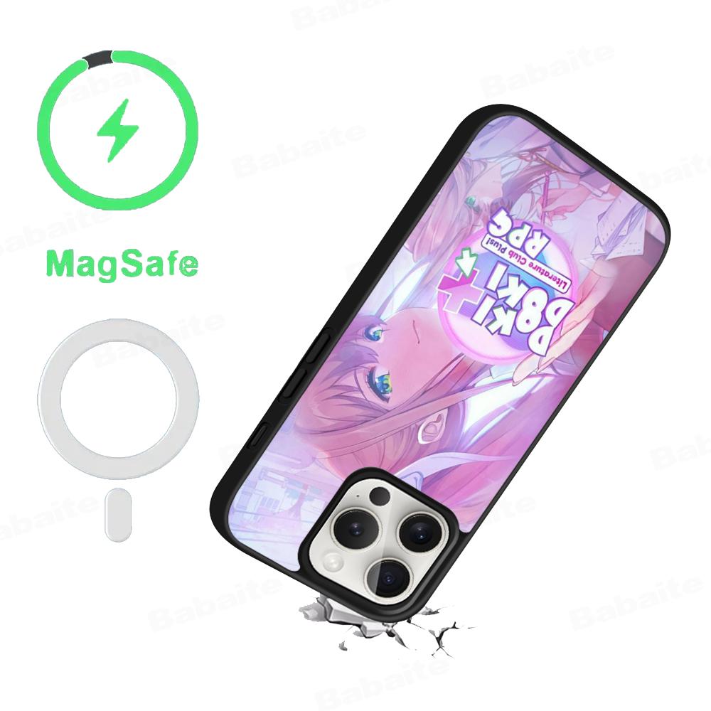 D-Doki-Dokies Phone Case Magnetic Case For iPhone 18 16 14 13 12 11 15 Pro Max Plus For Magsafe Wireless Charge Cover