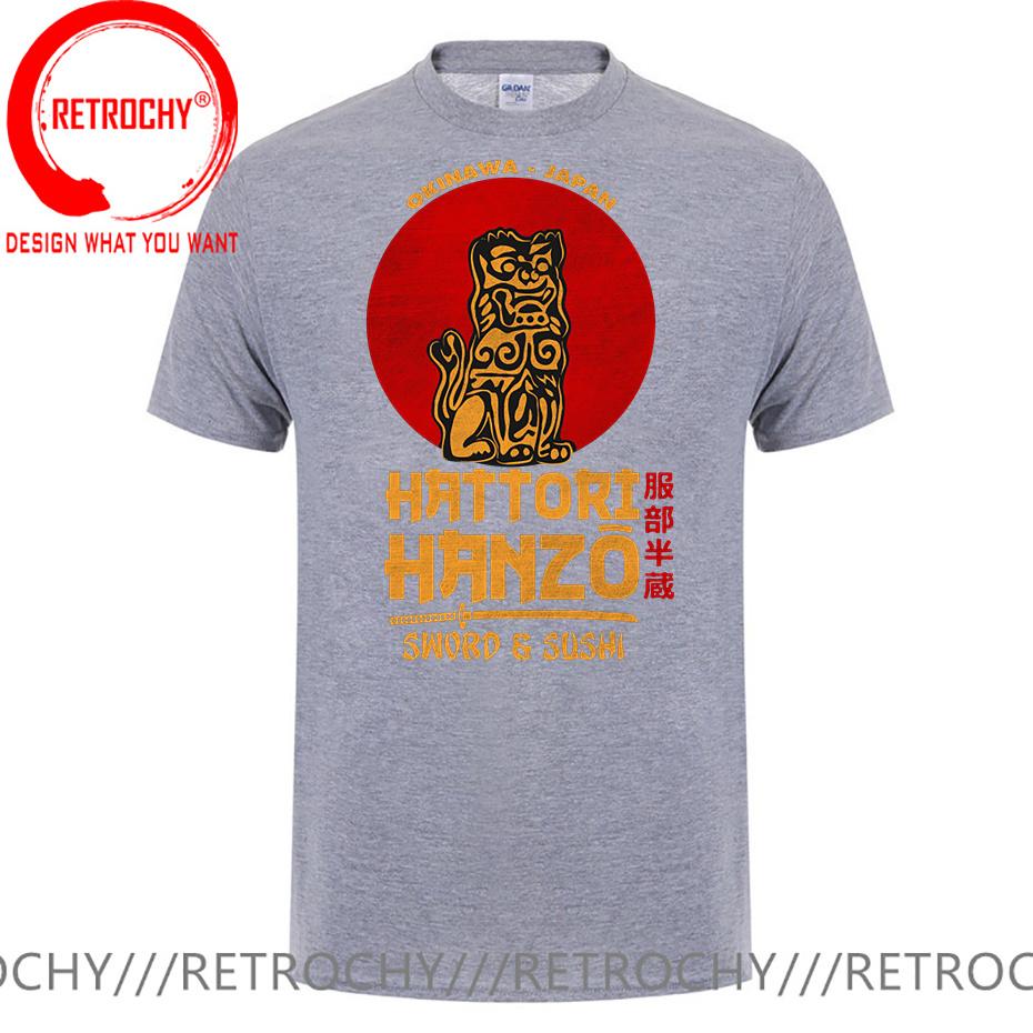Unisexs Hattori Hanzo Sword And Sushi Quentin Tarantino T Shirt Unisex Harajuku Classic Tees For Unisex Unisex Casual Tee Shirt Tops Tees