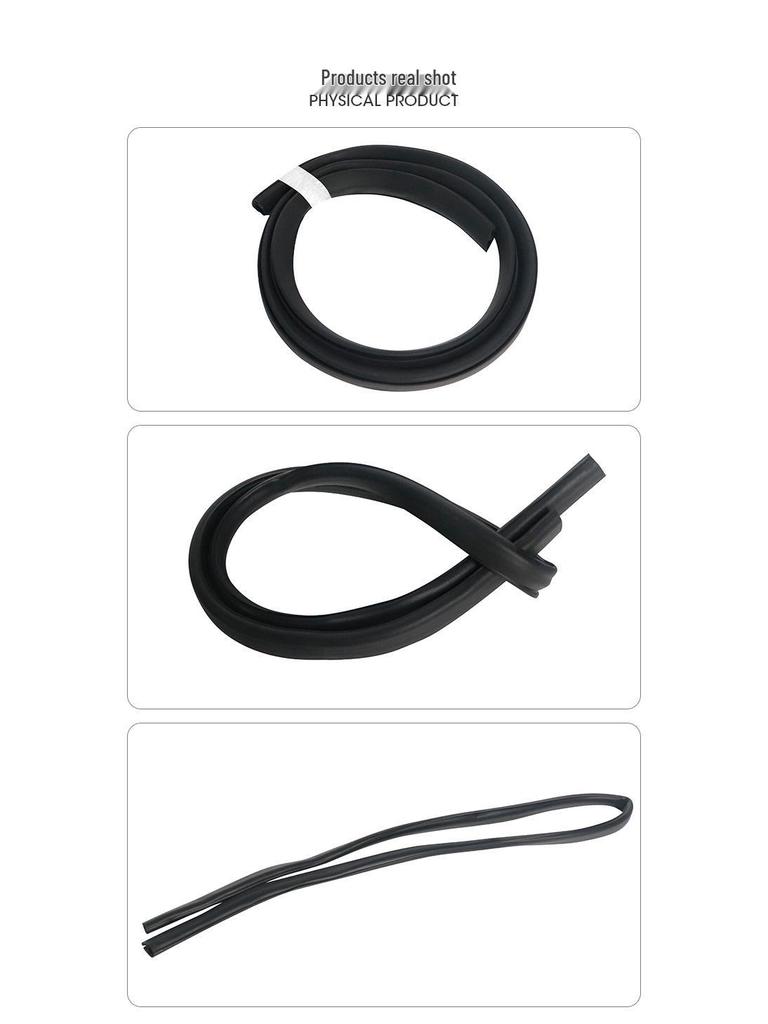 BMW X5 E70 Hood Seal Strip for Rear Engine Cover & Cabin Waterproofing (Part 51237161345)