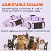 Dog Collar, Waterproof Plastic PVC Rubber WashableOutdoor Puppy Collars Durable Adjustable for Small Medium Large Dogs
