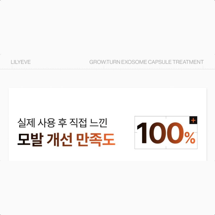 lilyeve Trattamento in Capsule di Esosomi Grow Turn 230ml Set (+50ml)
