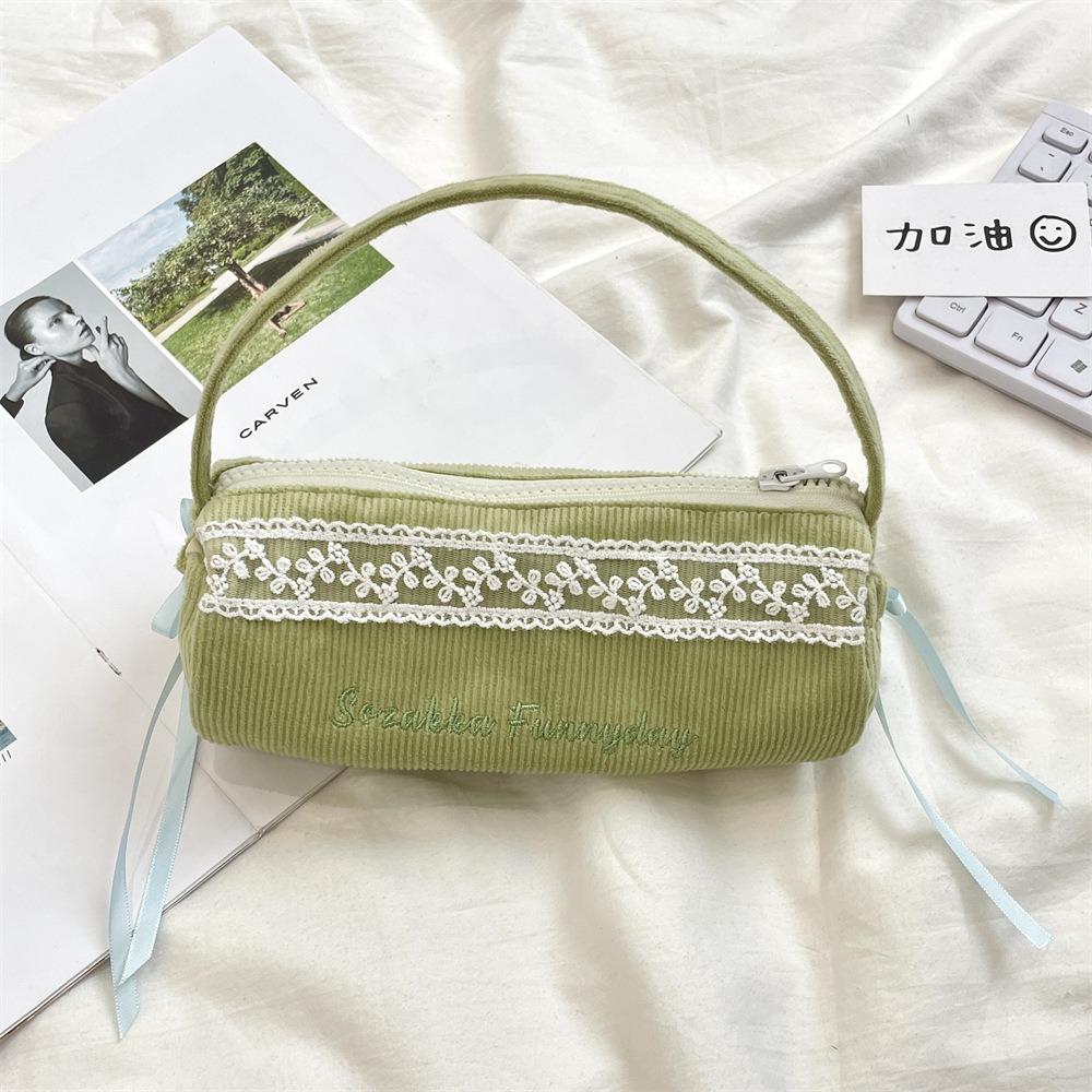 Hand-held Pen Holder Large Capacity Pencil Bag New Pencil Case  Student