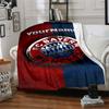 Bayern Munich Personalized Name Blanket Throw Customizable Blanket Warmthful Decor Great for Living Room Sofa Home Decor Nap Four Seasons Universal