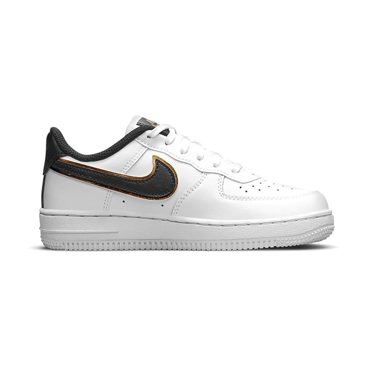 Nike Kids Air Force 1 Low-top Leather Sneakers DM3386-100