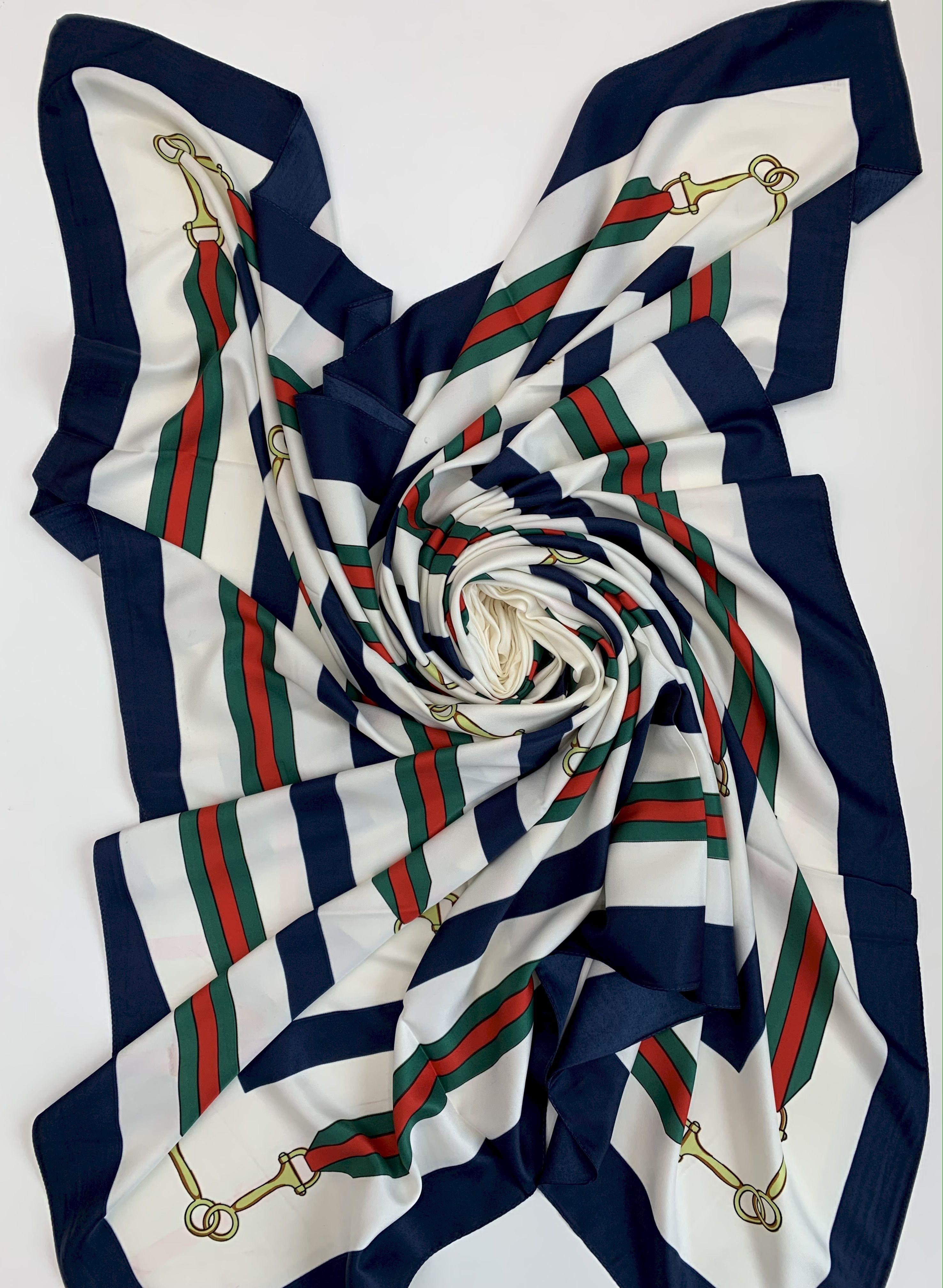 

Квадратний шовковий шарф Жінки Шалі N Дизайнер Принт Шифон Шарф Foulard Леді Шия Шарфи М які Біг Бандана 130x130 різнокольоровий