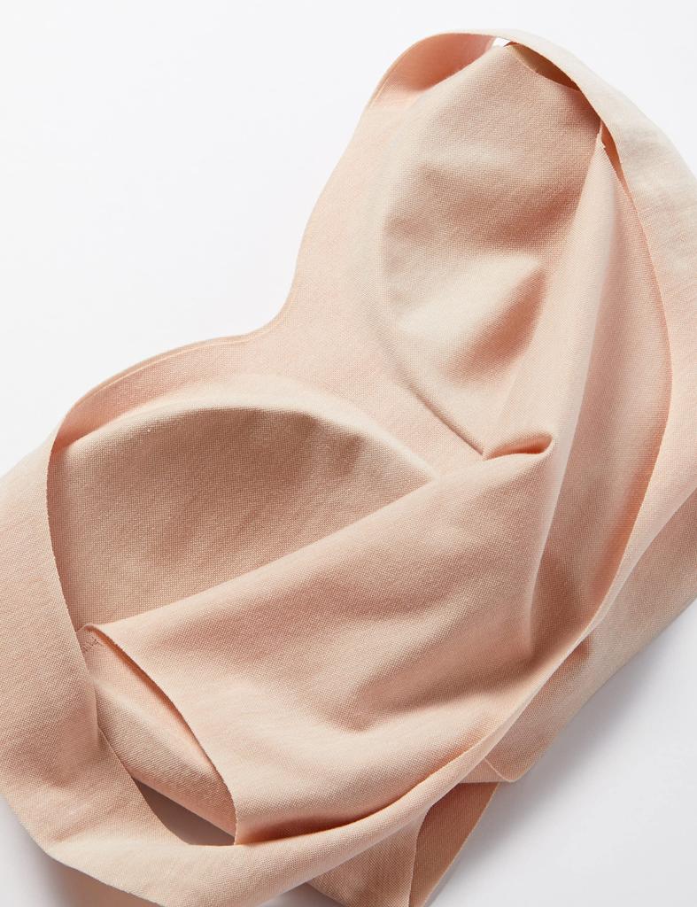 Wireless Soft against the Comfortable Full Size L Wing/Wacoal Bra, Skin, Fit, Cup, MB1020, Women's, Beige,