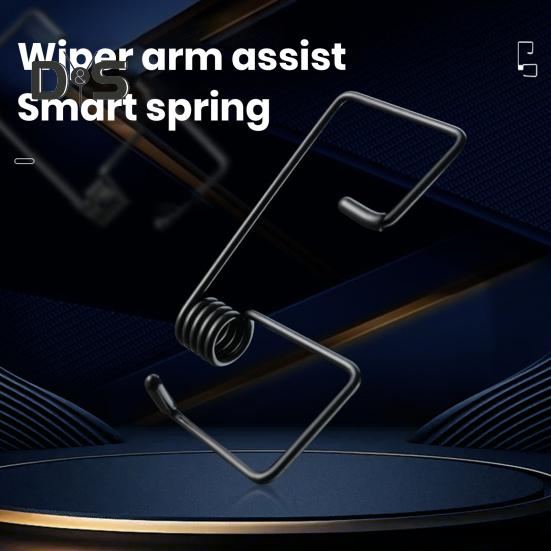 Windshield Wiper Arm Pressure Spring Booster Improved Visibility Universal Easy To Install Car Window Wiper Arm Pressure Spring Kit