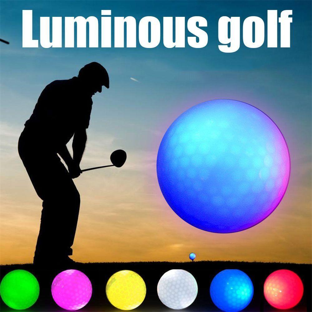 40 Hours Battery Life Night Golf Balls Resettable Time Light Up Golf Balls  Night Practice