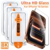 Tempered Glass Screen Protector for iPhone 18 Pro Max/18 Pro 9H HD Clear Full Cover Film with Auto Dust Removal Alignment Tray2