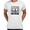 Hugging Pop Art Icon Talking Heads Abstract Unisex T-Shirt