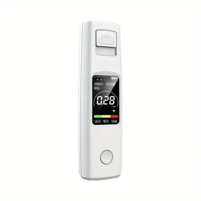 LCD Digital Alcotester Breath Alcohol Tester Breathalyzer Type C Rechargable Alcoholimetro Digital Detector for Drunk Driving