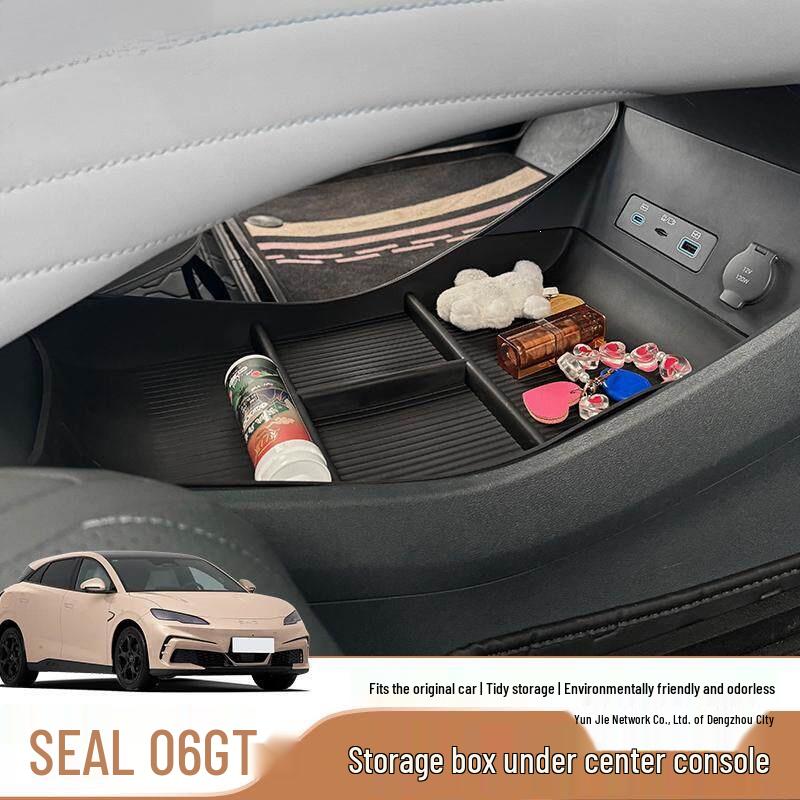 Yun Jie Storage Box Organizer for BYD Seal 06 GT Center Console Lower Layer