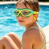 Kids Swim Goggles with Earplugs Waterproof No Leakage Anti-Fog UV Protection Clear Lens Boys Girls Swimming