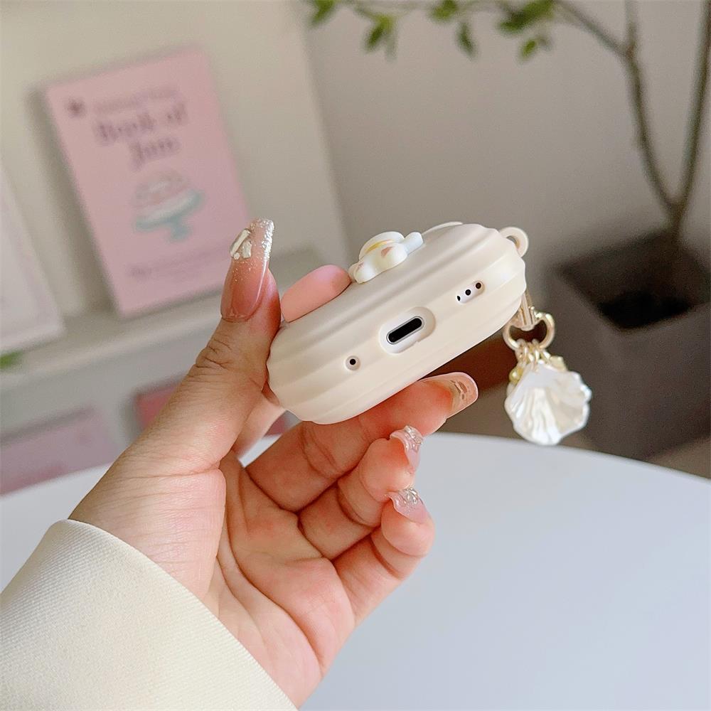 Earphone Case Love Cute Cat for Airpods Pro 1/2/3 High Quality Fall Protection Case Soft Silicone with Keychain Fashionable