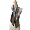 High-quality Luxurious Silk Scarves Headband Scarfs Neck Scarf For Women Chain Silk Scarf Women's Decorative Shawl