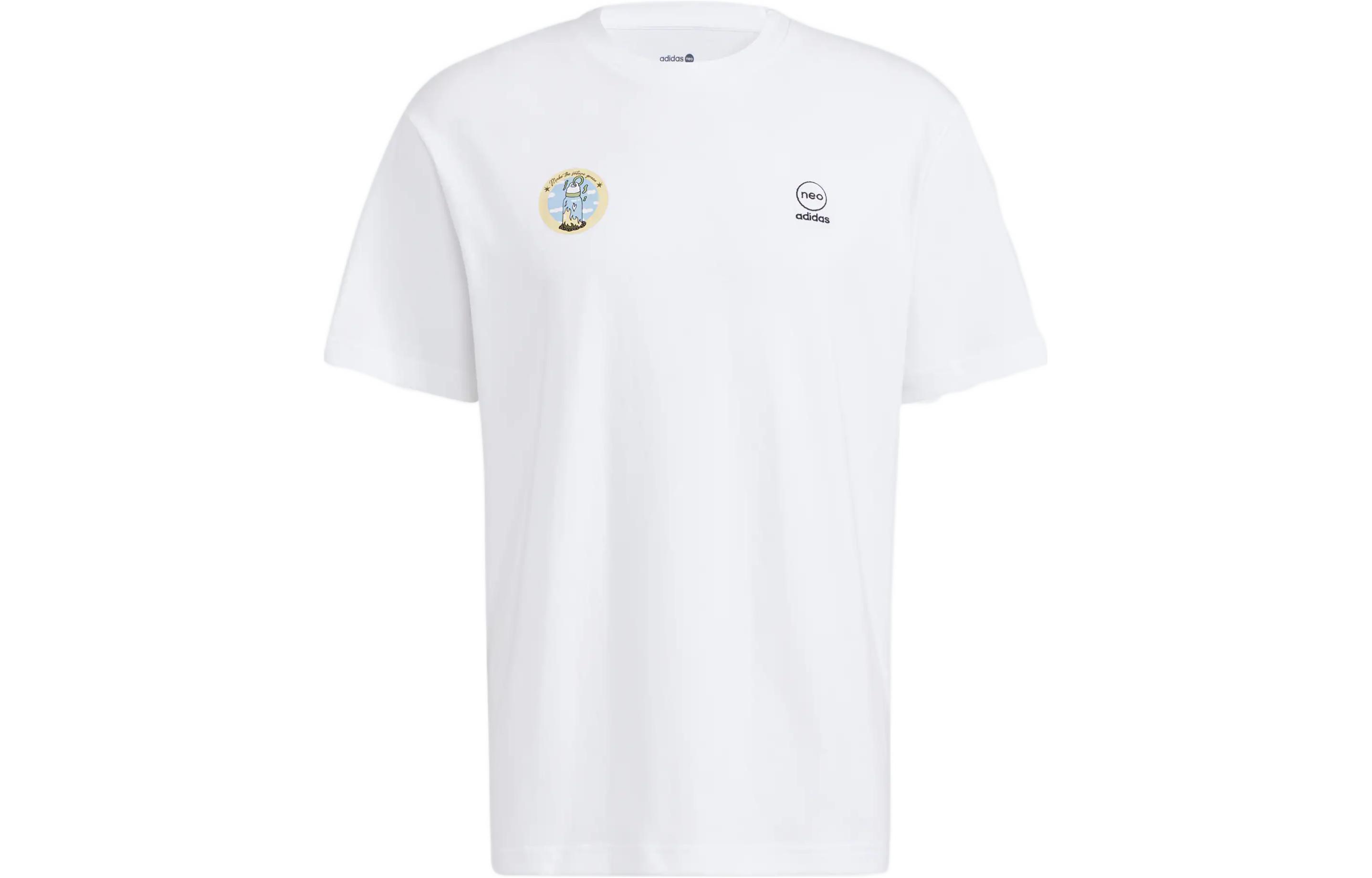 Adidas Neo T Shirt Unisex White HC9740 S
