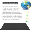 35.4x23.6Inch Grounding Mat Sleep Mat Reconnect To Earth Recovery Pain Relief Foot Therapy Yoga Mat for Sleep Helps and Assist