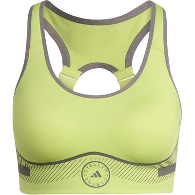 Color Block Round Neck Sports Bra Women Sports Bra Fluorescent-Green JJ0140
