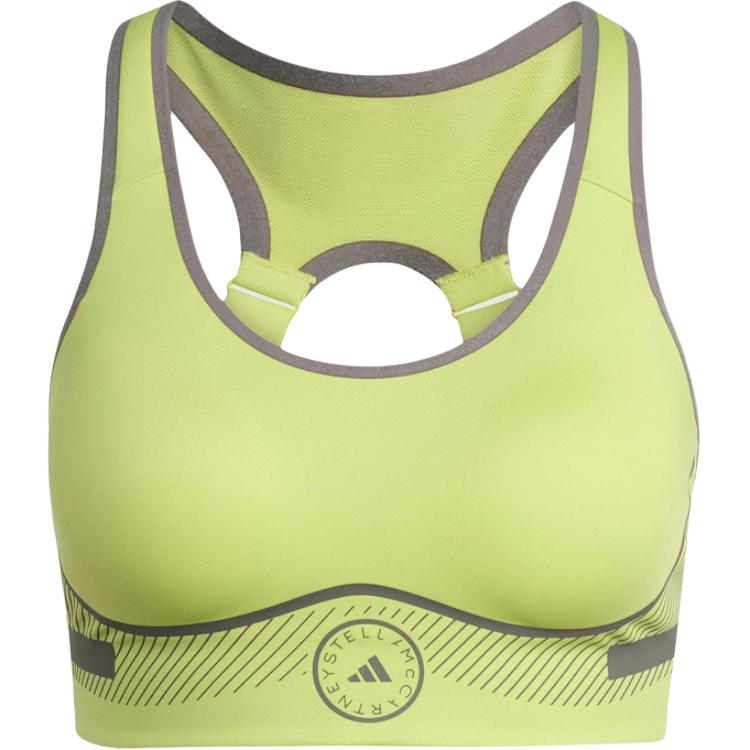 

Adidas Color Block Round Neck Sports Bra Women Sports Bra Fluorescent-Green JJ0140 M