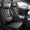 Universal Cotton Linen Car Seat Cover - Four Seasons Enveloping Fabric Cushion