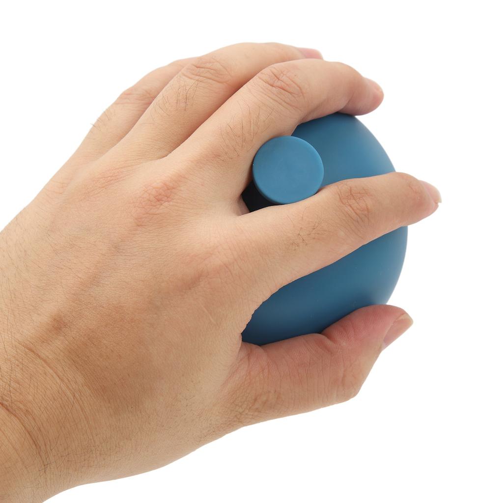 Blue Silicone Palm Chest Percussion Cup Pressure Drum Massage Chest Physical Cup for The Inability