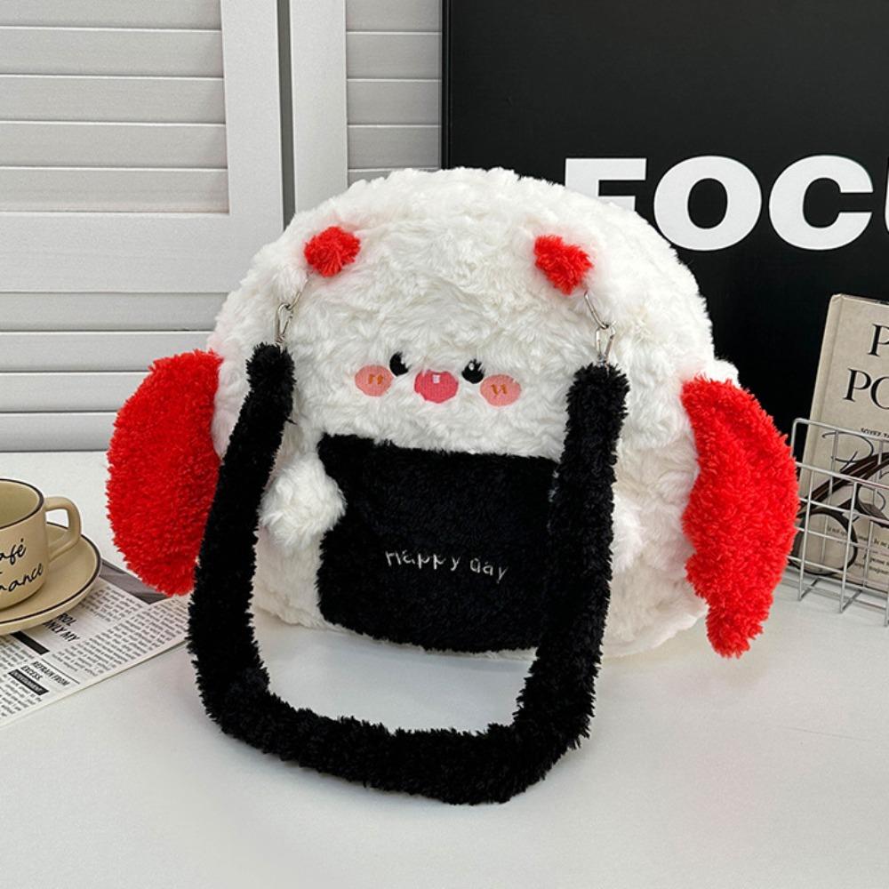 Penguin Capybara Plush Backpack Cartoon Animal Cartoon Capybara Bag  Couple