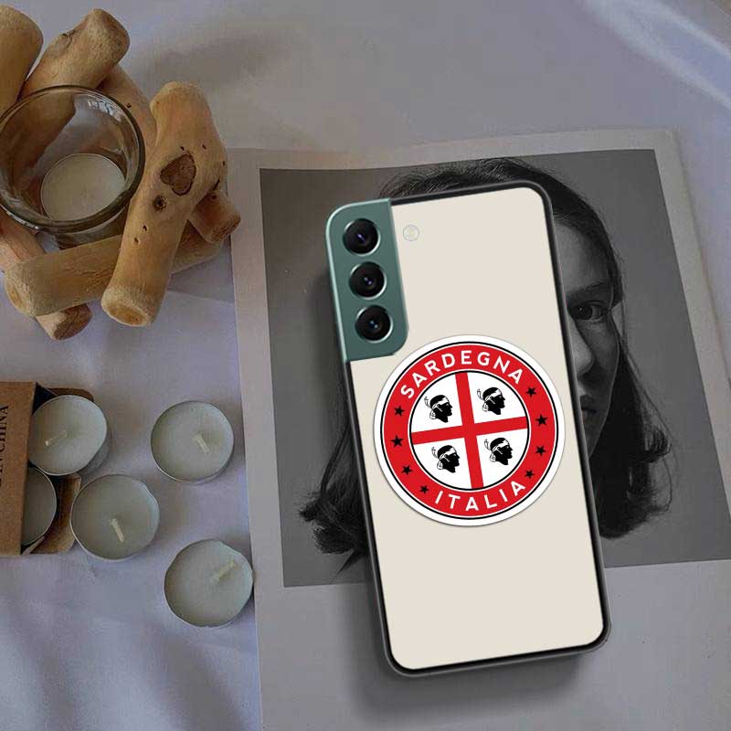 

Flag of Sardinia Phone For Samsung S25 Edge Galaxy S22 Ultra S21 S10 S9 Plus S20 S23 S24 FE Case S10E Cover Silicone Soft Coque Samsung S23 Plus