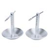 1 Pair Snow Plow Shoes 2205071 Metal Impact Resistant Adjustable Snow Plow Skid Shoes Replacement for Polaris RZR ACE