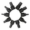 10 Pcs Damaged Broken Screw Extractor Easy Out Stripped Screw Remover Hexagon Head Bit Socket Wrench Bolt Remover Tool