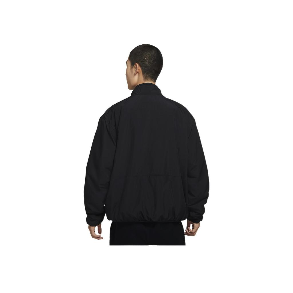 Nike Sportswear Club Fleece Plus Reversible Winterized Top Jacket Black/Sail Men Streetwear DQ4885-010