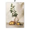 Forest Flower Birds Leaves Abstract Landscape Posters & Prints Wall Art Canvas Painting Pictures For Living Room Hotel Bar Decor
