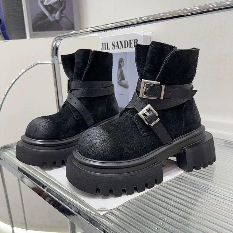 Fashion Ankle Boots Women Platform Chunky Shoes Winter New Sport Shoes Fashion 2025 Trend Woman Sneakers Walking Botas Mujer Zapatos