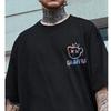 M-8XL Oversized Tshirts New Korean T-shirt Loose Summer Enlarged Round Neck Casual Couple Top Short Sleeve Men's Shirt