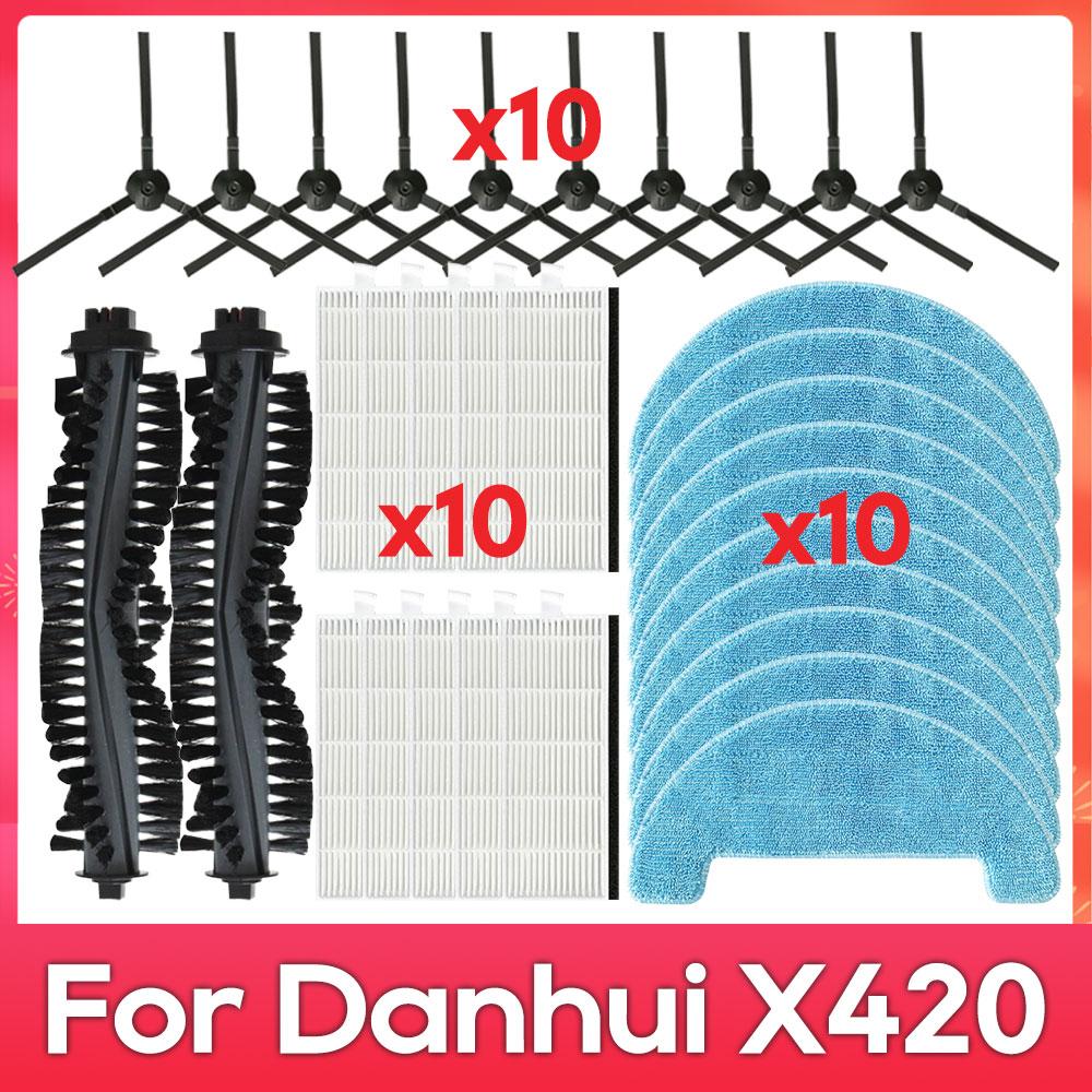 Fit For ( Danhui X420, Haier HSR Care, KitFort KT 590, Isweep D520, Gutrend Style Aqua 200 ) Brush Filter Mop Part Accessories