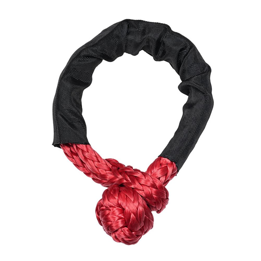 Lano k navijáku Syntetické měkké oko Nebo sada recovery kroužků Odolná oka Ochranný návlek Pro recovery nákladního vozidla