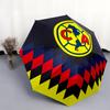 1 PC Automatic Folding Umbrella - America Football Club Pattern, Portable & Foldable Design with 8 Ribs, Christmas Birthday Gifts