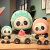 Fruit Panda Dolls Cute Panda Stuffed Doll Animal Plush Toy Gifts Home Decoration