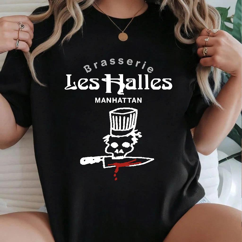 Brasserie Les Halles & Anthony Bourdain Unisex T-Shirt – Manhattan S-5XL M