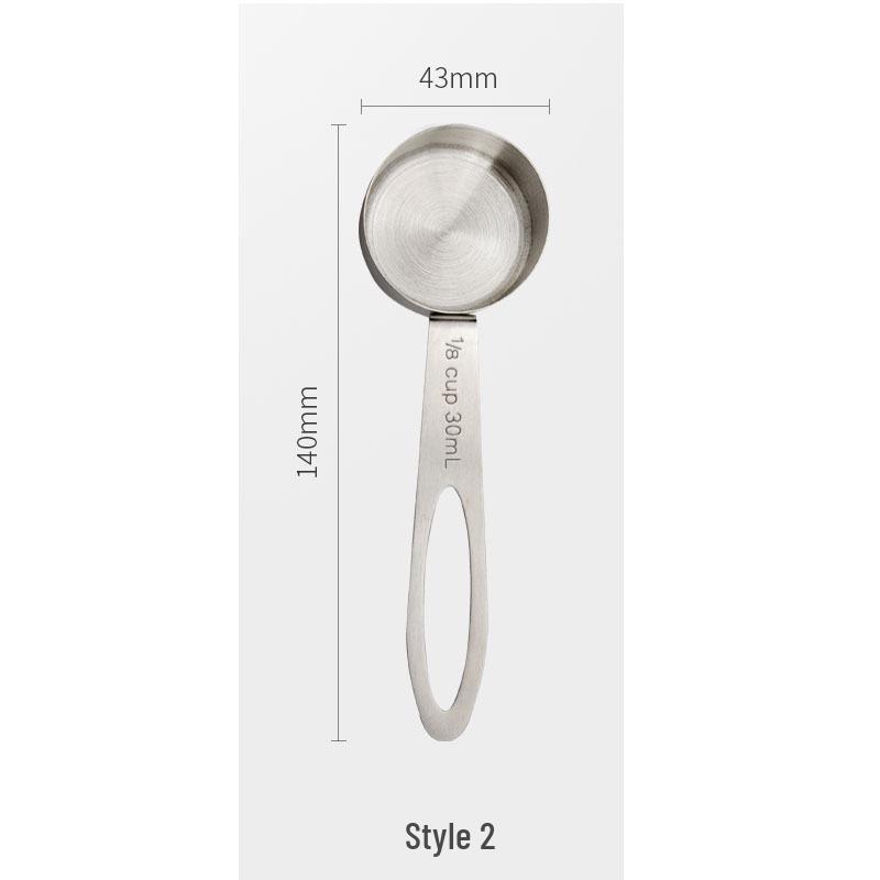 304 Stainless Steel 30ml Measuring Spoon for Coffee, Milk Powder, Sugar, Fruit Powder, and Baking.