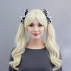 Bows Barrettes Halloween Hair Clips with Alligators Clips Halloween Cosplay Costume Bat Wing Hair Clips Hair Accessories
