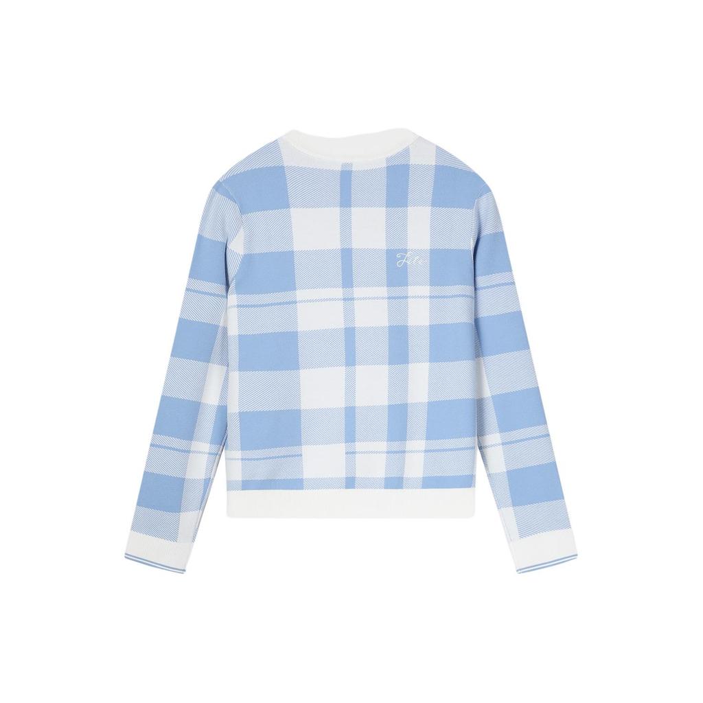 New FILA Knitwear Women's Cloud Mountain Blue F11W411412F-BU