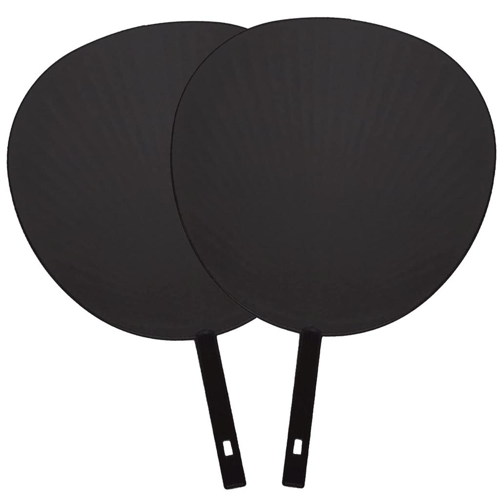 Jumbo Solid Matte of Perfect for Live and Fan Service Fans, Black, Color, (Set 2), Concerts, Performances,