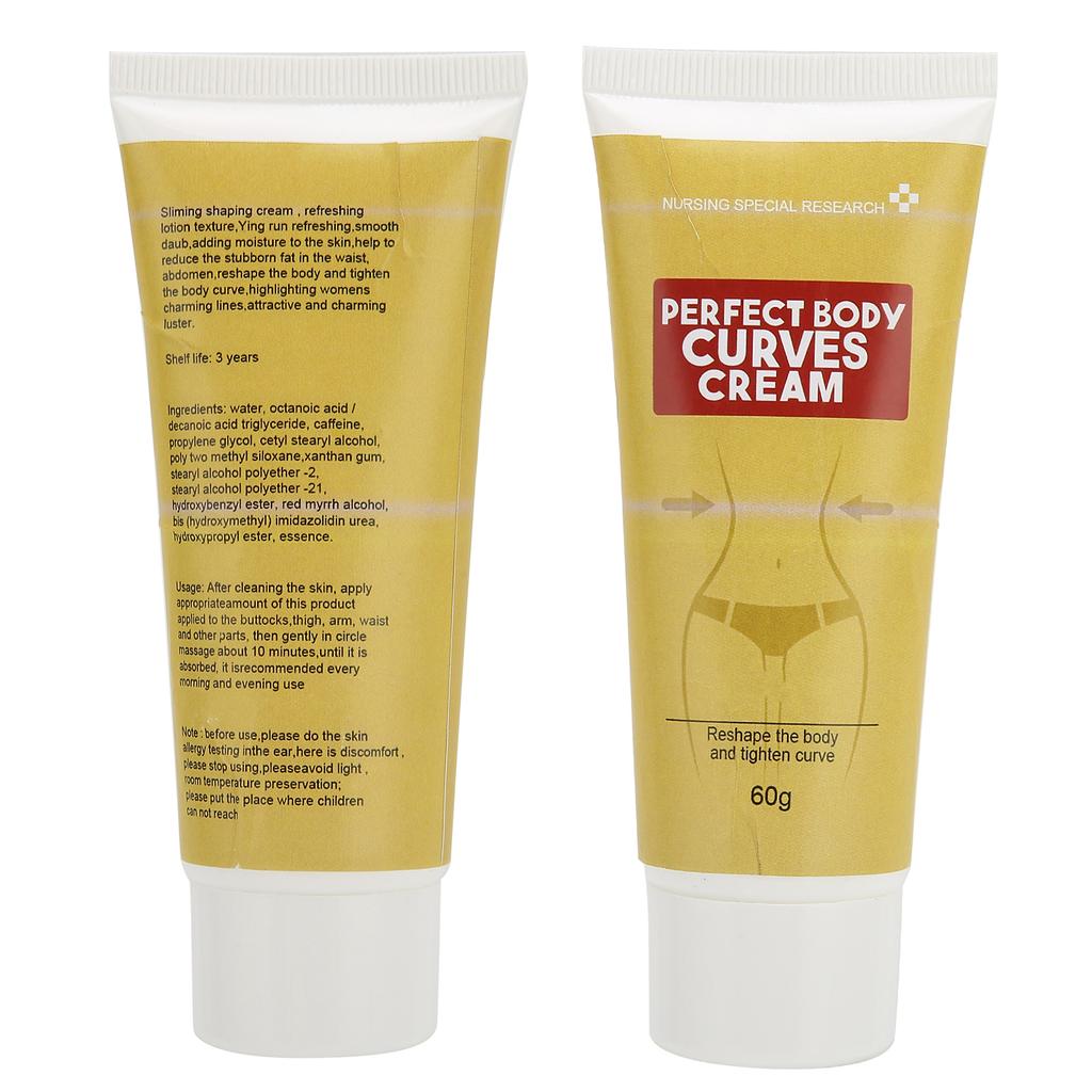 Slimming Cream 60g Moisturizing Natural Safe Reduce Fat Accelerate Metabolism Body Curves Cream for Women