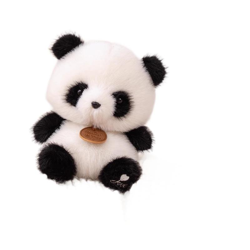 Animal Doll Cute Panda Fox Doll Palm Treasure Plush Toy Ornament