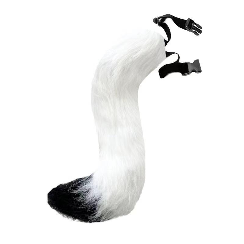 1/3 stk Rævehale Ører Søde Pote Handsker Plys Sæt Cosplay Animation Udstilling Halloween Fest Rekvisitter