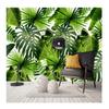 Wallpaper Tropical Rain Forest Wall Mural Banana Leaf 3D Large Wall Paper Bedroom Background Murals