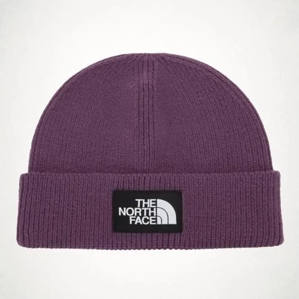 The North Face NE3BR61C Big Logo Beanie DEEP PURPLE 1602611 DEEP PURPLE