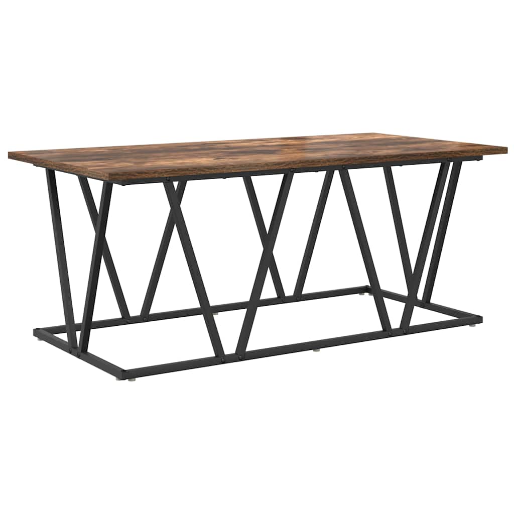 Coffee Table Smoked Oak 100 X 50 X 40 Cm