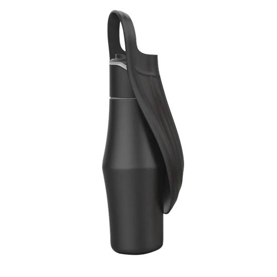750ML Portable Dog Water Bottle, Leak-Proof Stainless Steel Water Bowl for Dog Cats, Large Capacity Outdoor Travel Pet Water Dispenser