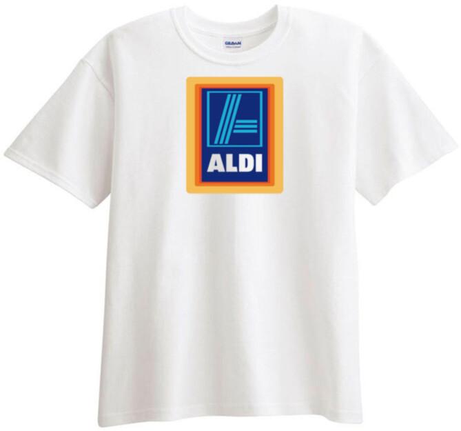 Aldi supermarket grocery store t-shirt M